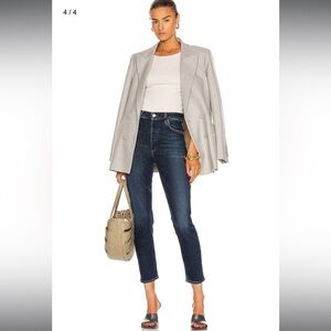 AGOLDE Nico High Rise Slim Cabana Jeans